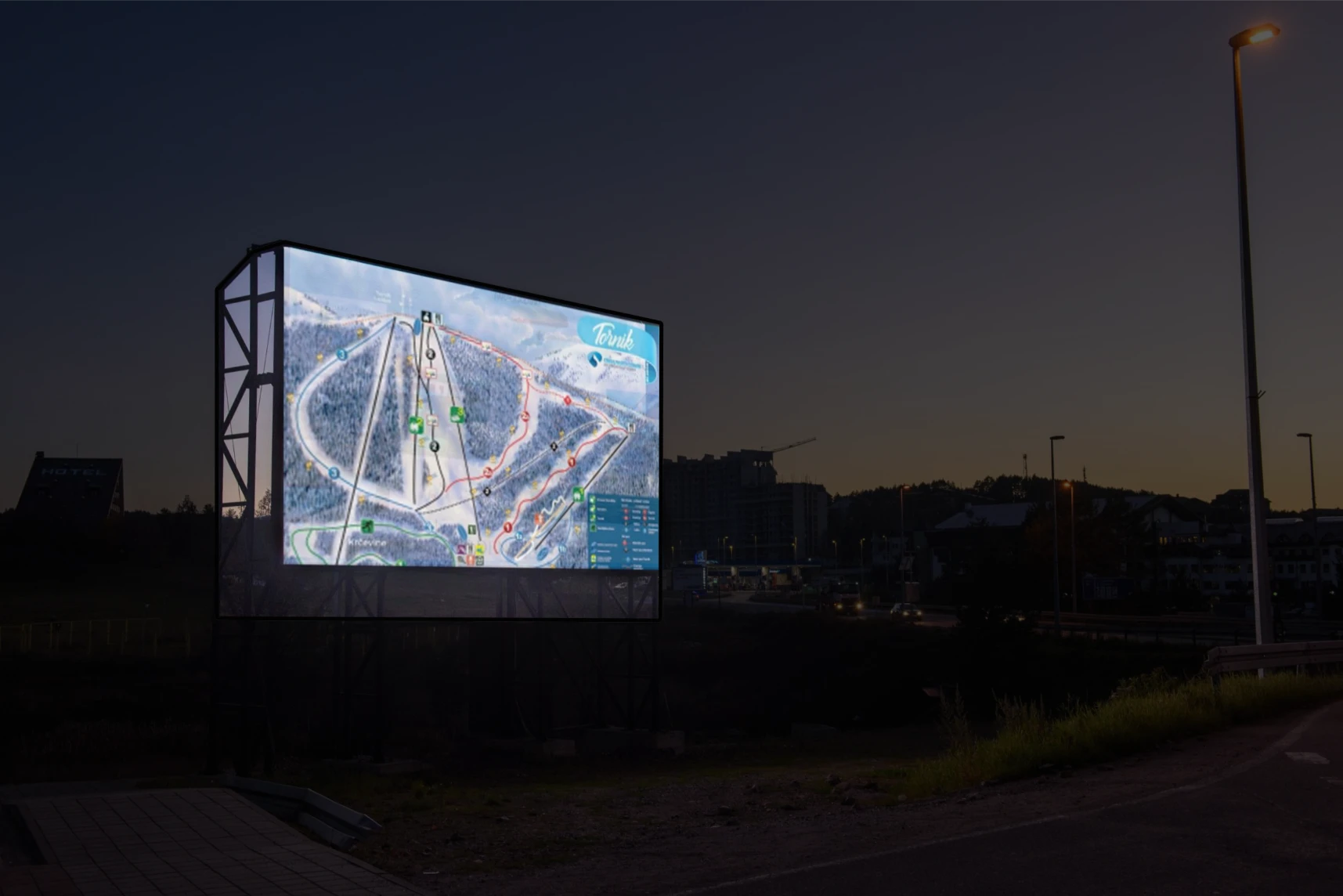 Mega LED bilbord