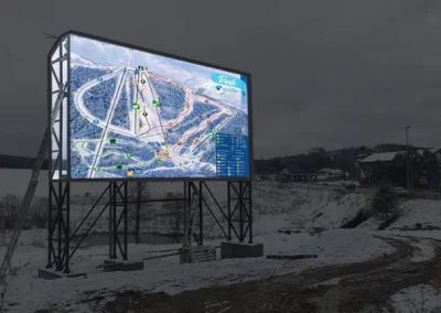 LED bilbord u spoljašnjem prostoru - Car wash Zlatibor (2)