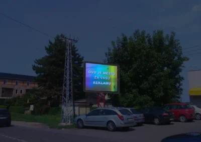 LED bilbord u spoljašnjem prostoru - Novi Banovci (3)