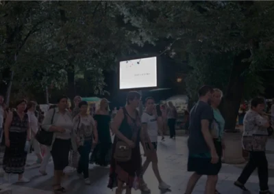 LED bilbord u spoljašnjem prostoru - Sokobanja