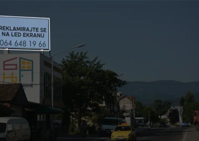 LED bilbord u spoljašnjem prostoru - Vrnjacka Banja